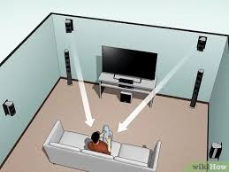 Mini home theater installation