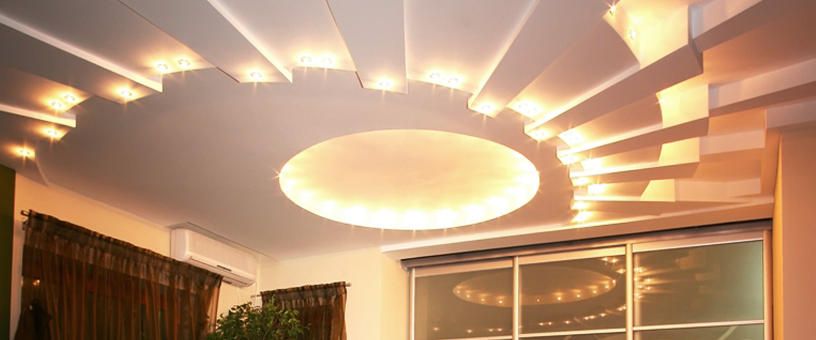 False ceiling Light Installation