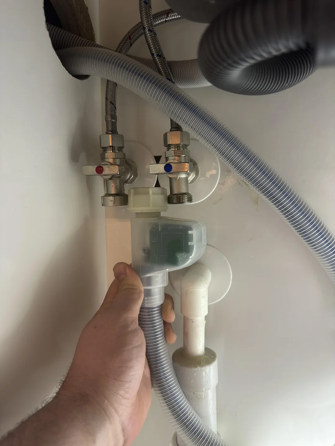 Water Pipes Washing machine inlet installation